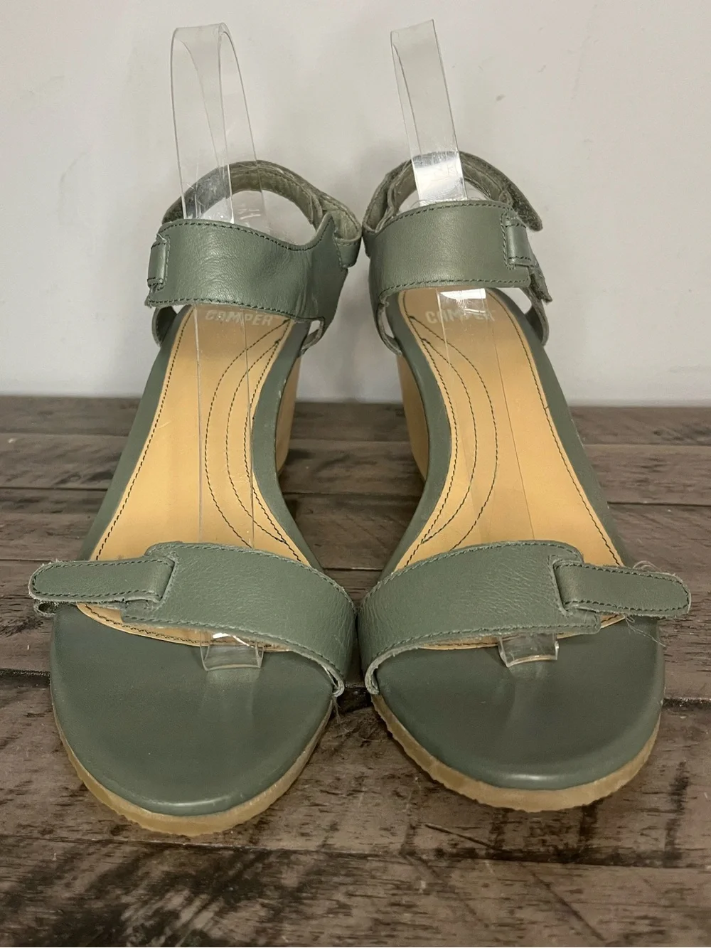 Camper Adjustable Wedge Sandals